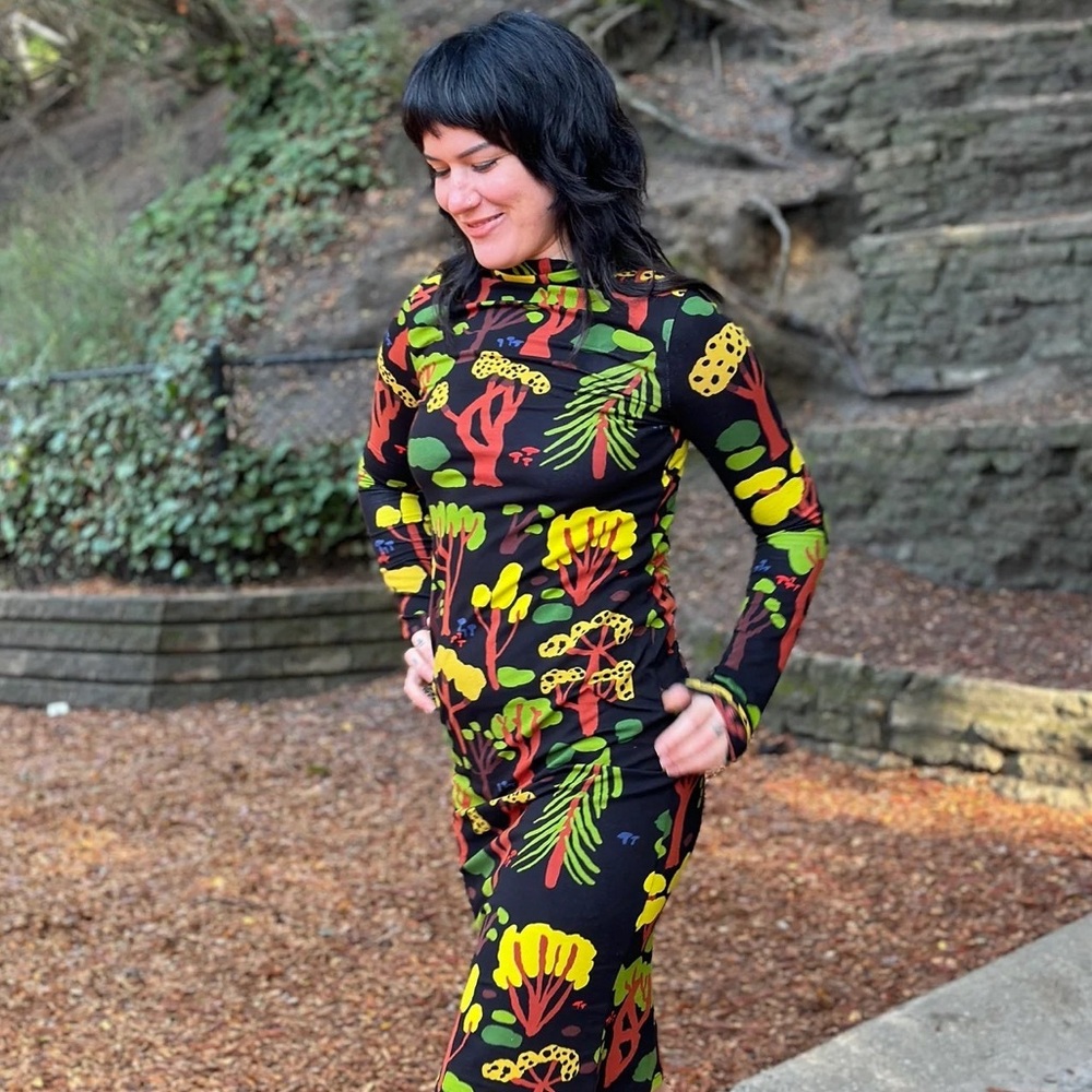 Nooworks Forager Demi Dress Size L